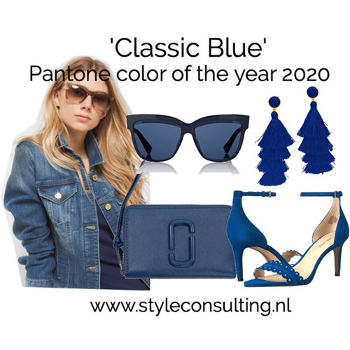 Pantone 'Classic Blue' color of the year 2020.