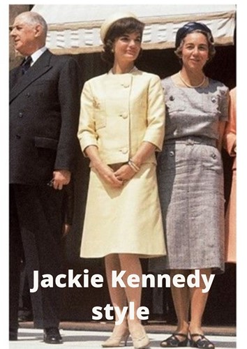 De stijl van Jackie Kennedy.