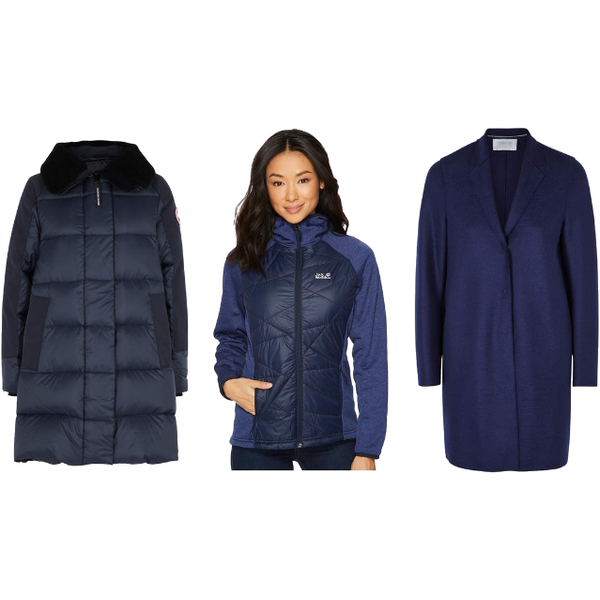 Een donkerblauwe winterjas voor jouw stijlpersoonlijkheid.