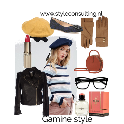 Het gamine stijltype.