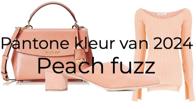 De Pantone kleur voor 2024: Peach Fuzz.