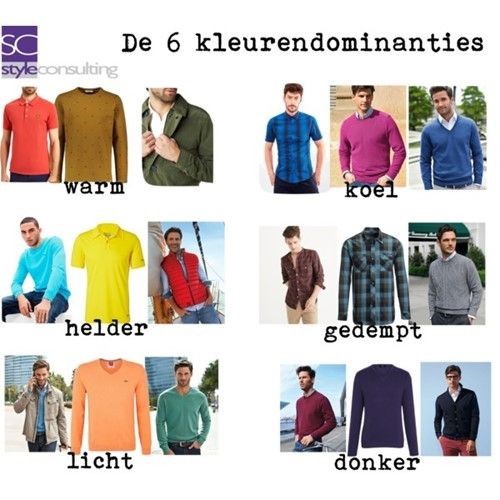 Kleuradvies/ kleurenanalyse voor mannen in Joure Friesland.