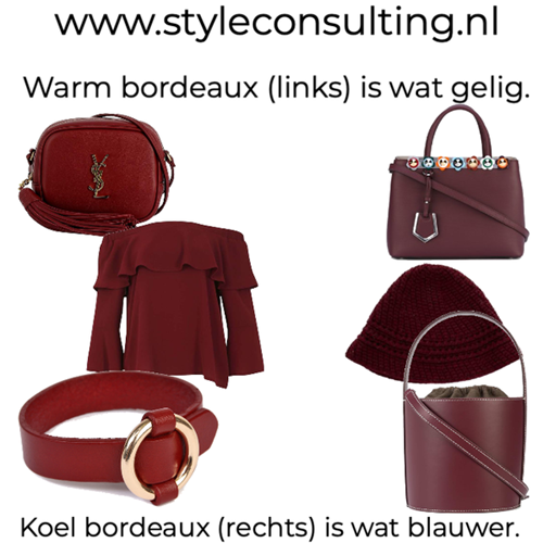 Hoe draag je de kleur bordeaux/ burgundy?