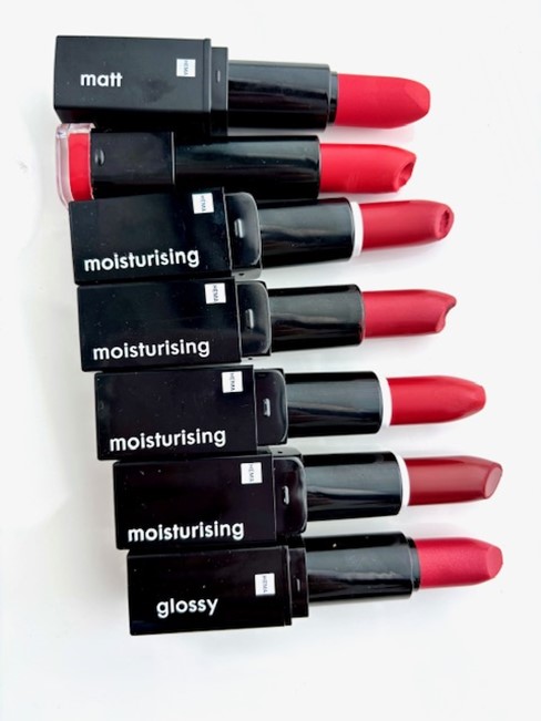 Lipsticks van de Hema.