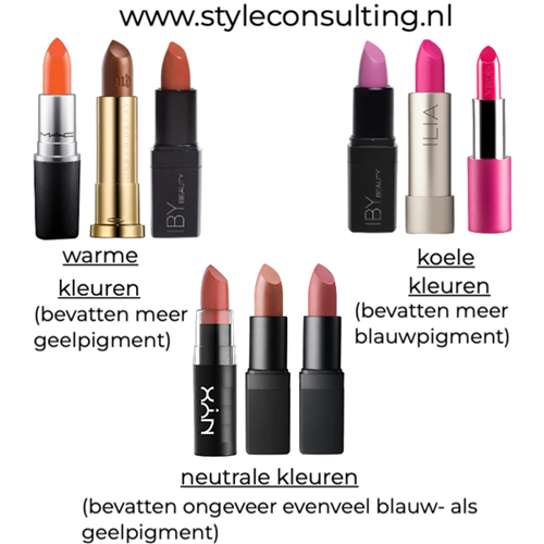 Hoe kies je een juiste kleur lipstick?