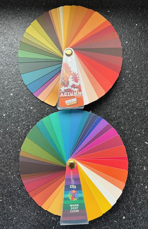 Verschil tussen de warme herfst en de heldere herfst.