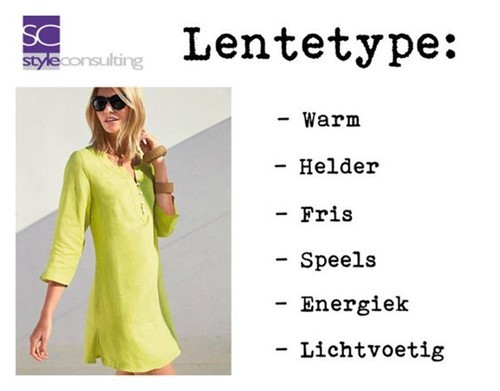 Het warme lentetype.