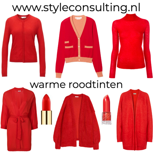 Hoe combineer je kleding in warm rood?