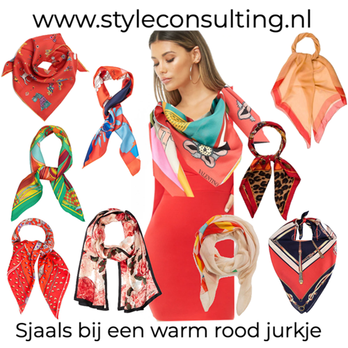 Hoe combineer je kleding in warm rood?