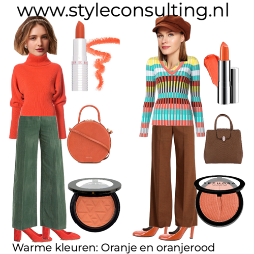 Hoe combineer je kleding in warm rood?