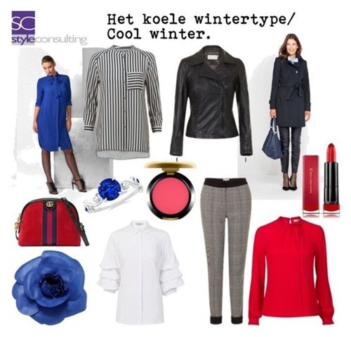 Rood voor koele kleurtypes.