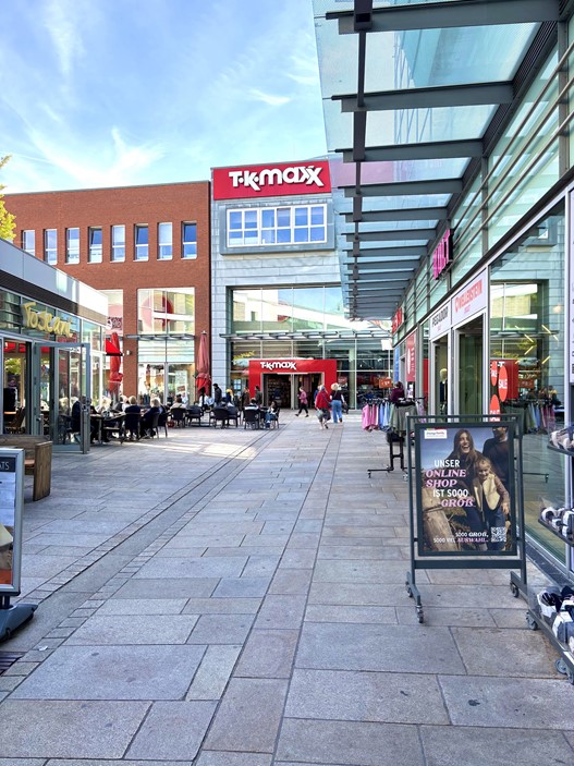 Winkelen in Osnabrück.
