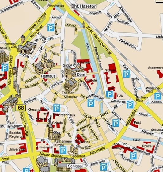 Winkelen in Osnabrück.