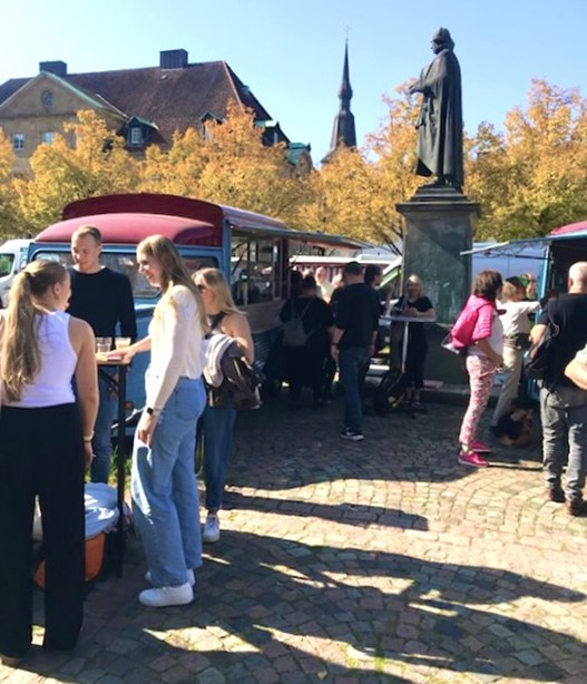 Winkelen in Osnabrück.