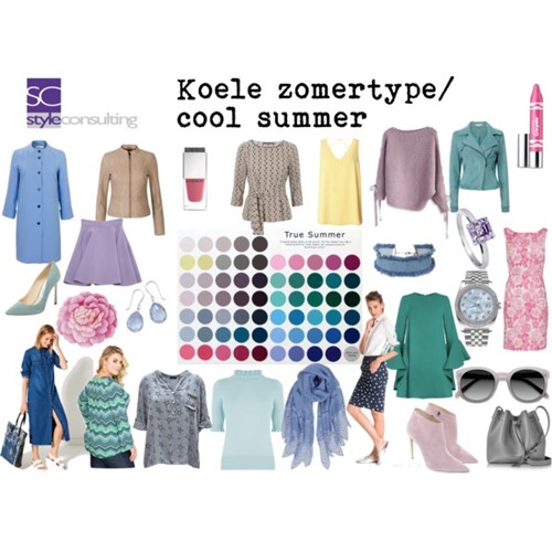 Betere Kleuren, kleding, make-up en kenmerken voor het koele zomertype QX-81