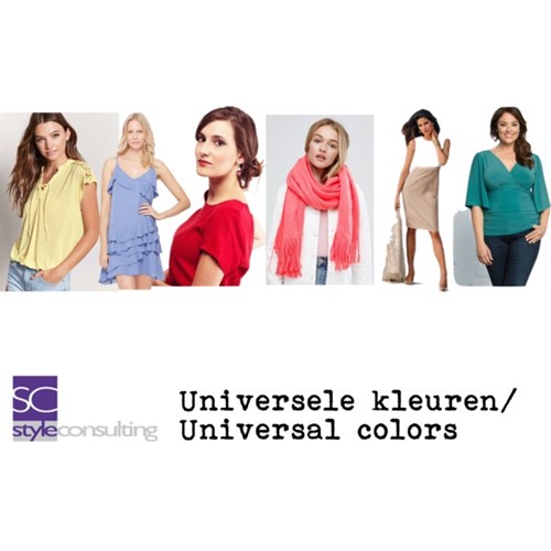 Universele kleuren staan iedereen goed.