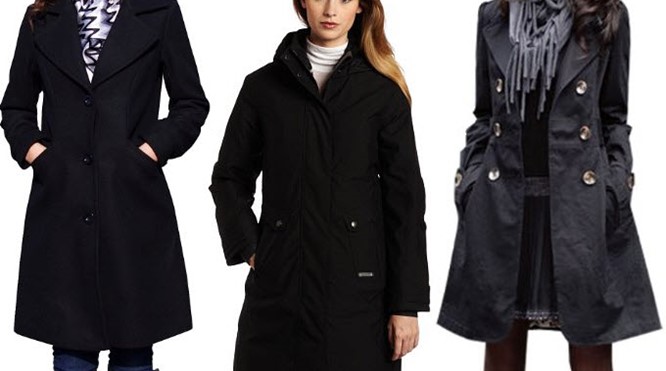 Een zwarte jas voor een zomertype?