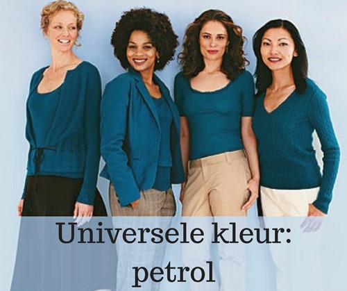 Universele kleur petrol.