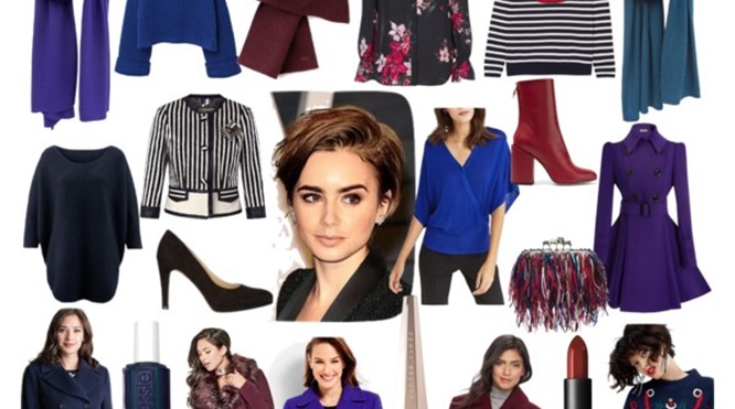 Kenmerken en kleuren voor het diepe wintertype.