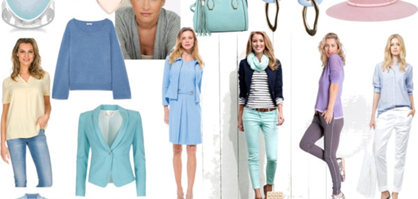 Kenmerken en kleuren van het lichte zomertype.