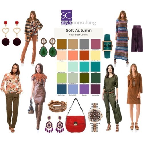 Kleuren en kleding voor het neutrale herfsttype.