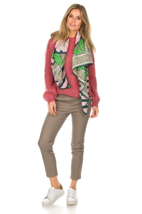 Zomersjaal volledige print casual uitstraling Accessoires Sjaals Zomersjaals 