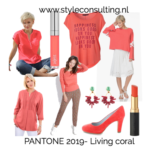 Pantone color 2019 - Living coral.