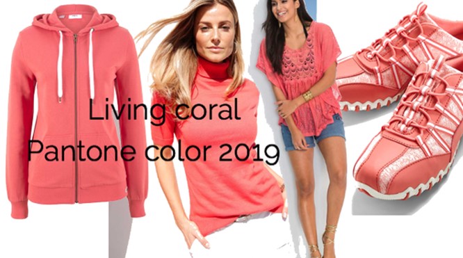 Pantone kleur van het jaar 2019: Living Coral.