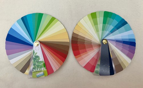 2 Sides waaier van het lichte lentetype.