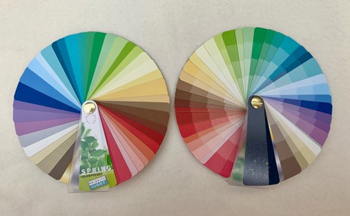 2 Sides waaier van het lichte lentetype.
