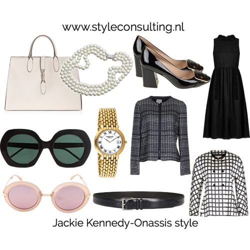 Jackie Kennedy-Onassis style.