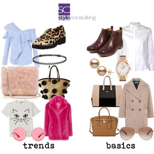 Het verschil tussen basics en trend-items.