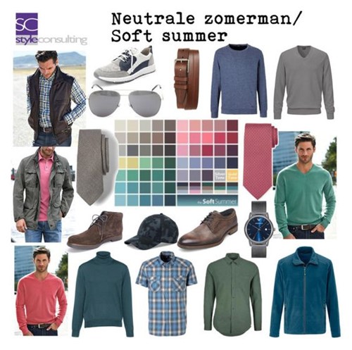 Welp Kenmerken en kleuren voor het neutrale zomertype. | Style Consulting OJ-56