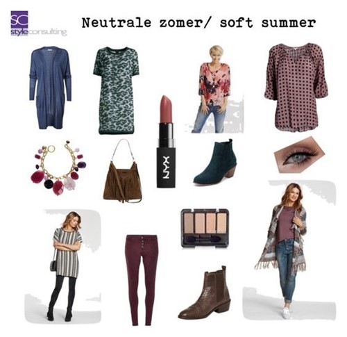 Hedendaags Kenmerken en kleuren voor het neutrale zomertype. | Style Consulting PM-53