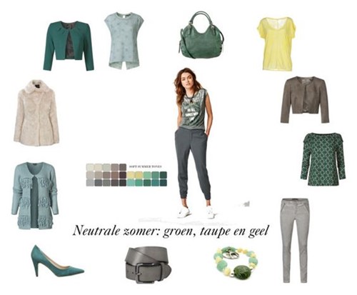 Verbazingwekkend Kenmerken en kleuren voor het neutrale zomertype. | Style Consulting SP-41