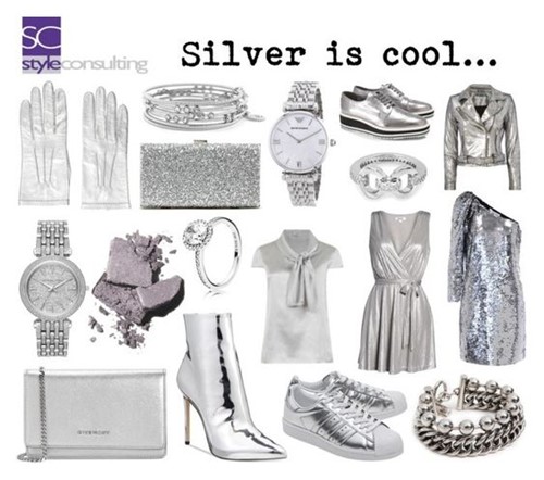Zilver is een koel metaal.
