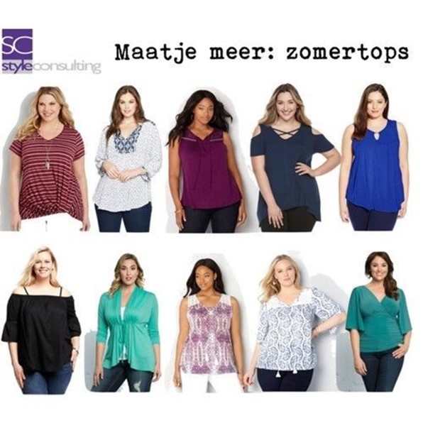 Zomerkleding voor dames met een maatje meer.