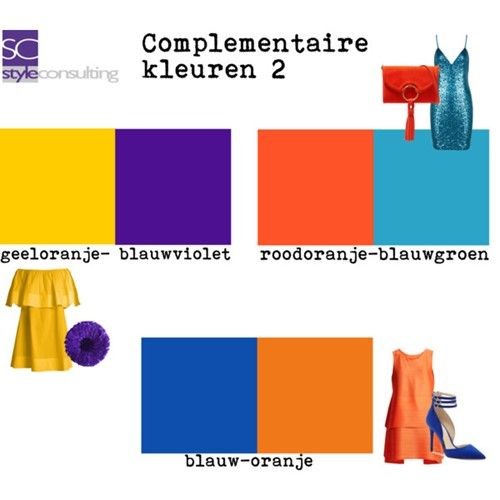 Schijn Verraad Matig Combineren van kleuren in je kleding - complemantair contrast | Style  Consulting