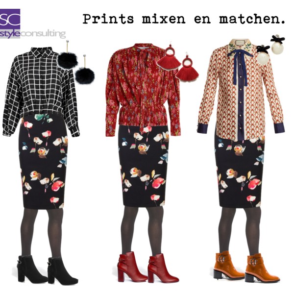 Een bloemetje op een bloemetje of een ruit op een ruit? Ja, dan kan!