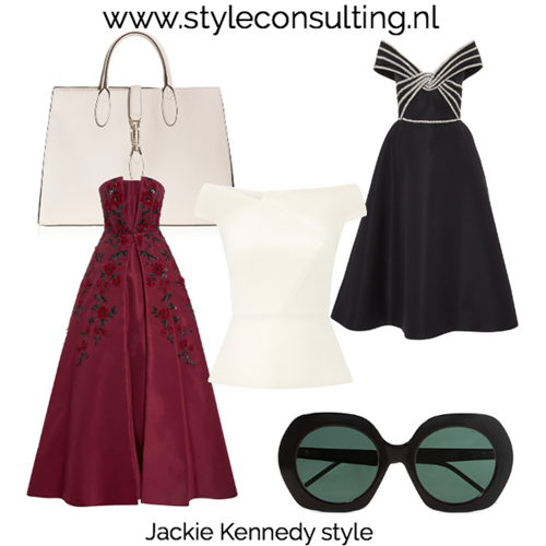 Jackie Kennedy style.