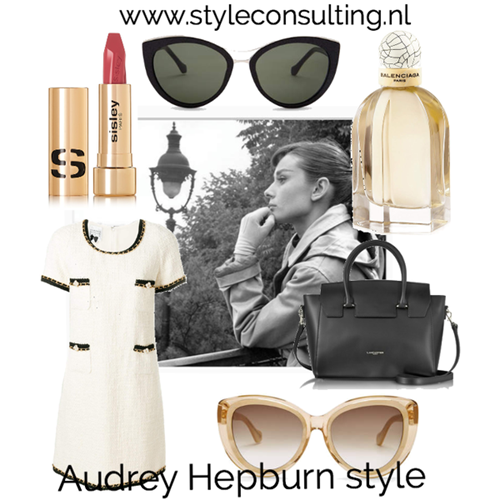 Audrey Hepburn, een gamine stijltype.