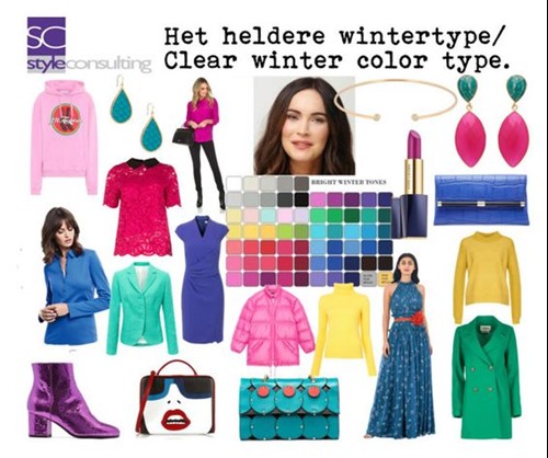 Vaccineren Vormen mengsel Kenmerken, kleuren, kleding en make-up voor het heldere wintertype. | Style  Consulting