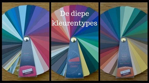 Kleurenwaaiers voor diepe/donkere kleurtypes.