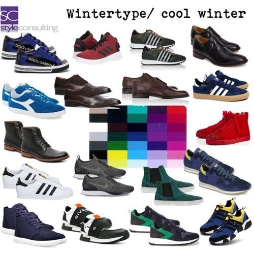 Schoenen voor het wintertype man/ wintertype heren.