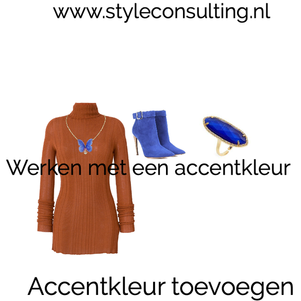 Hoe gebruik je een accentkleur in je outfit?