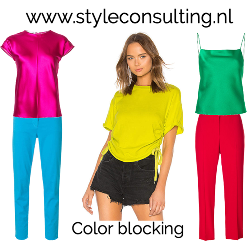 Wat is color blocking en hoe gebruik je het in je outfits?