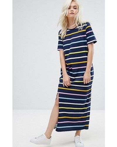 Maxi-jurk voor de kleine vrouw.