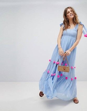 Maxi dress kleine online vrouwen